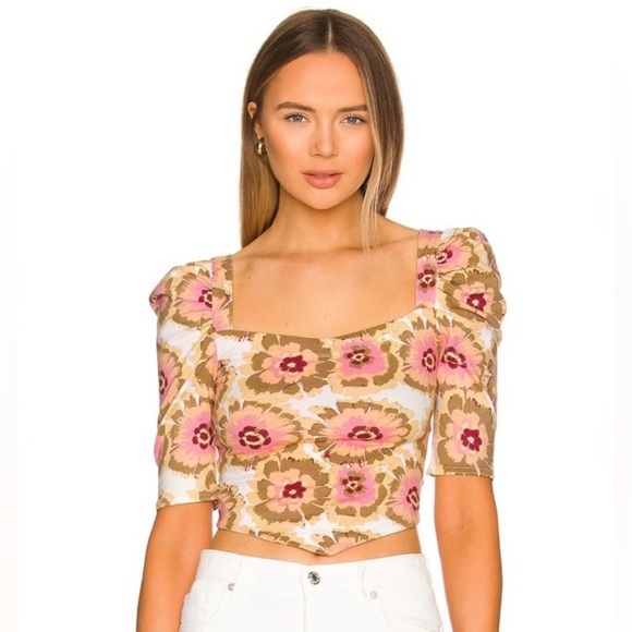 🌻🚨🆕FINAL SALE PRICE🚨FREE PEOPLE GIVE ME MORE TOP-IVORY COMBO - Picture 8 of 16